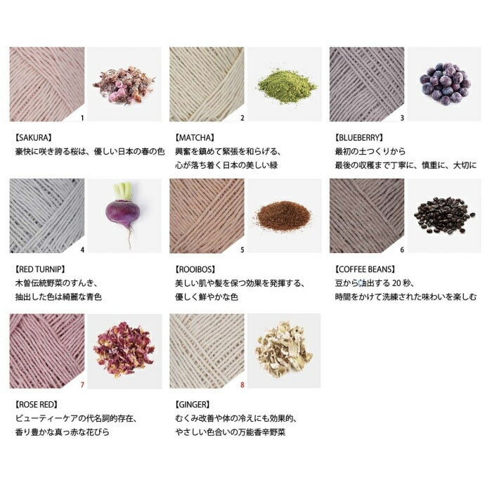 毛糸 FOOD TEXTILE 同色5玉単位 フードテキスタイル オーガニック