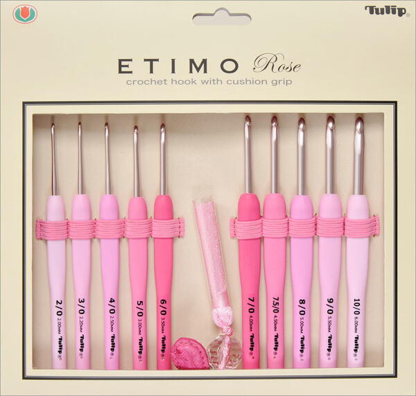 かぎ針 セット ETIMO Rose エティモ ロゼ かぎ針 セット グリップ付