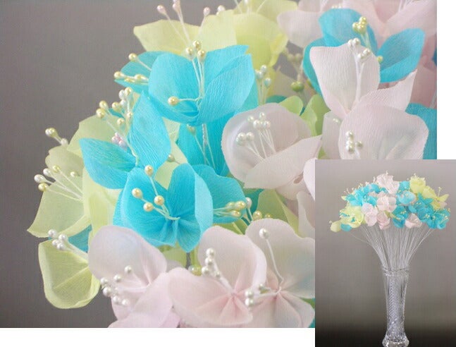 クレープ紙 クレープペーパー 花 シングレックス ペーパーフラワー